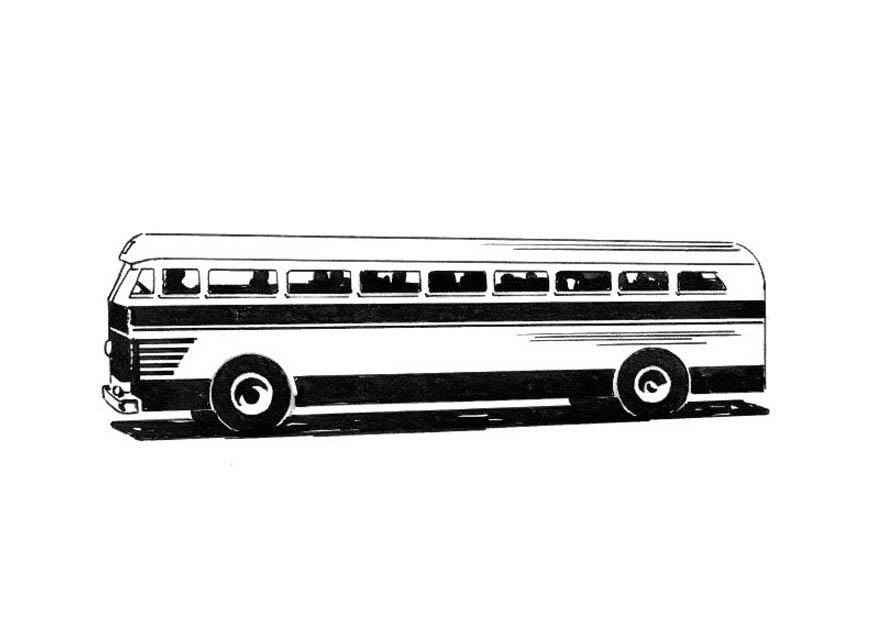 bus Kleurplaat bus