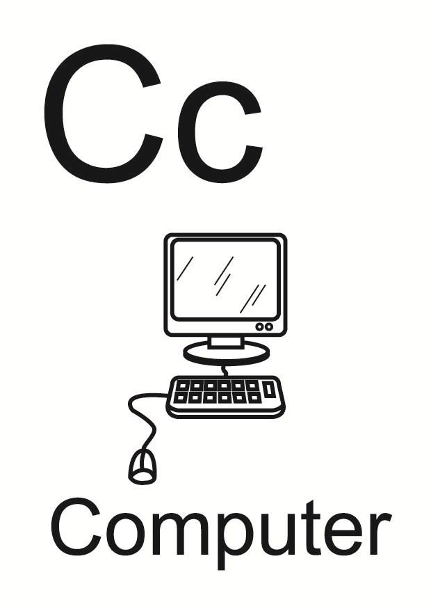 c Kleurplaat c