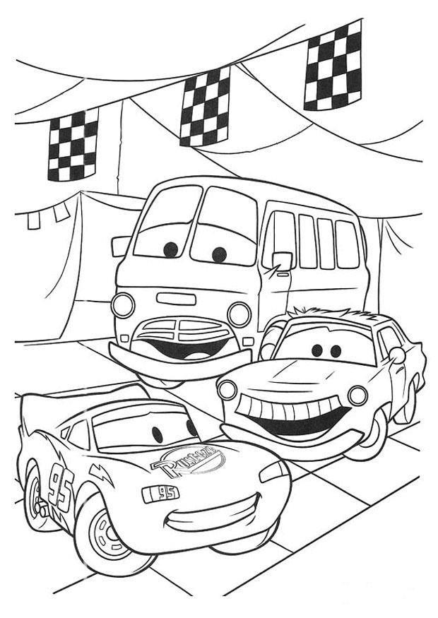 cars Kleurplaat cars
