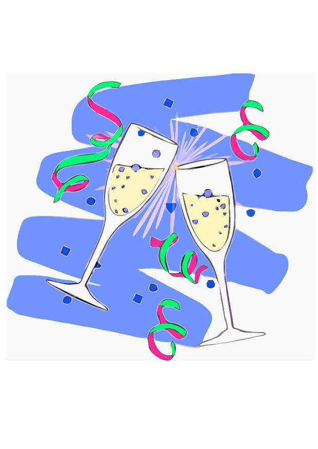 champagne glazen Afbeelding champagne glazen