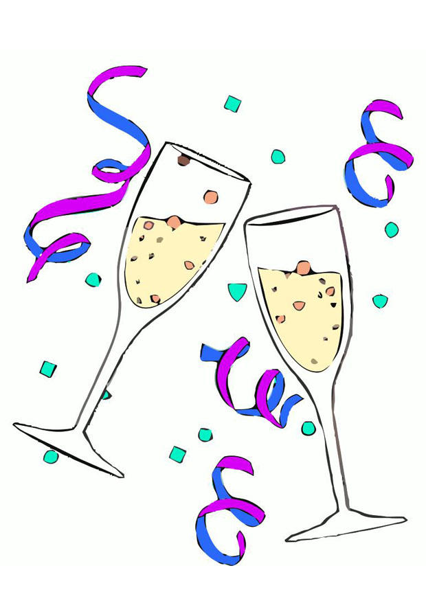 champagne glazen Afbeelding champagne glazen