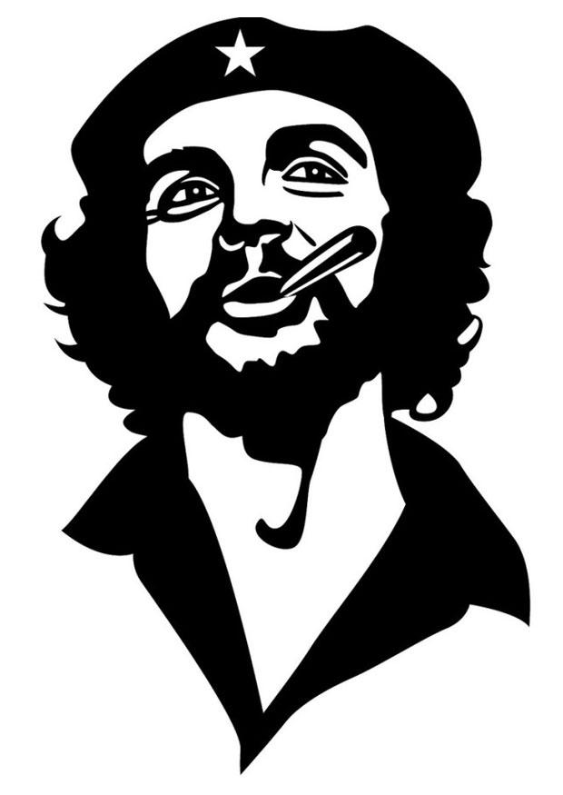 che guevara Kleurplaat che guevara