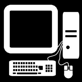 computer Kleurplaat computer
