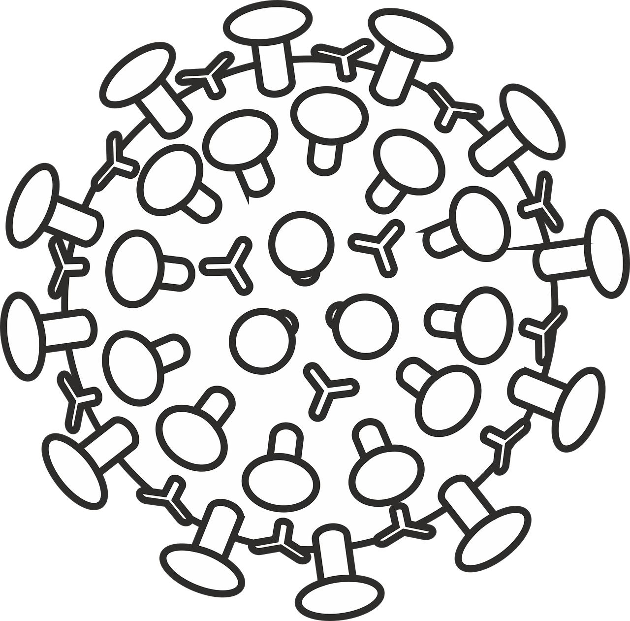 coronavirus Kleurplaat coronavirus