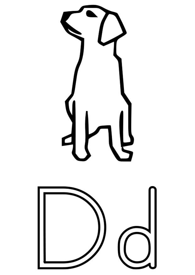 d Kleurplaat d