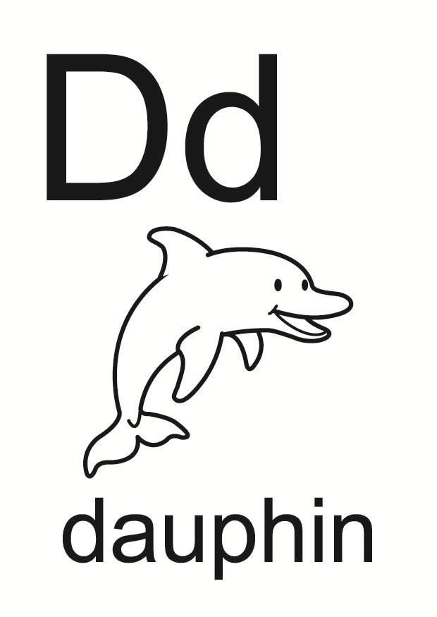 d Kleurplaat d