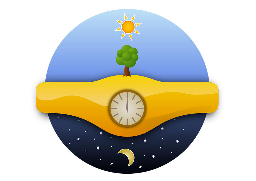 dag en nacht Afbeelding dag en nacht
