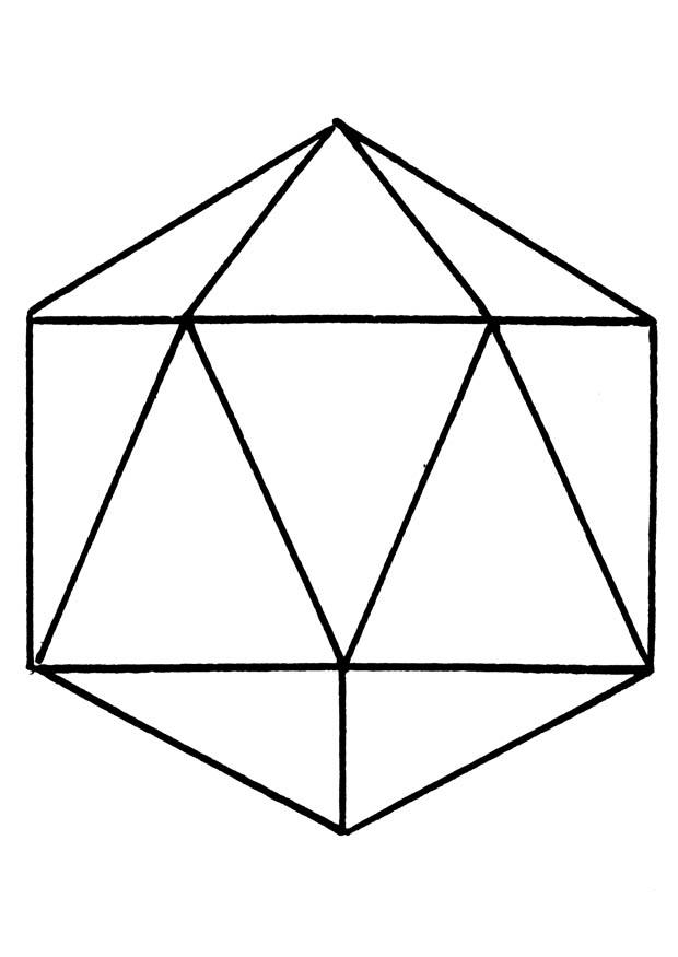 diamant Kleurplaat diamant
