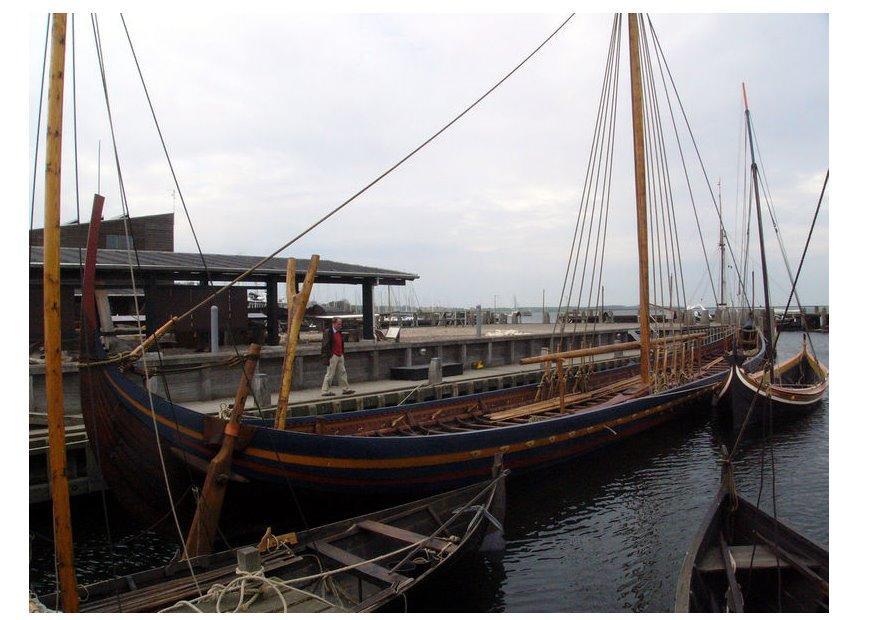 drakar - vikingschip Foto drakar - vikingschip