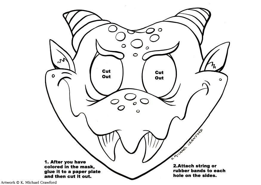 drakenmasker Knutselen drakenmasker