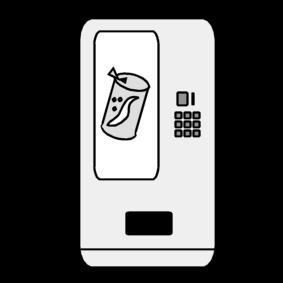 drankautomaat Kleurplaat drankautomaat
