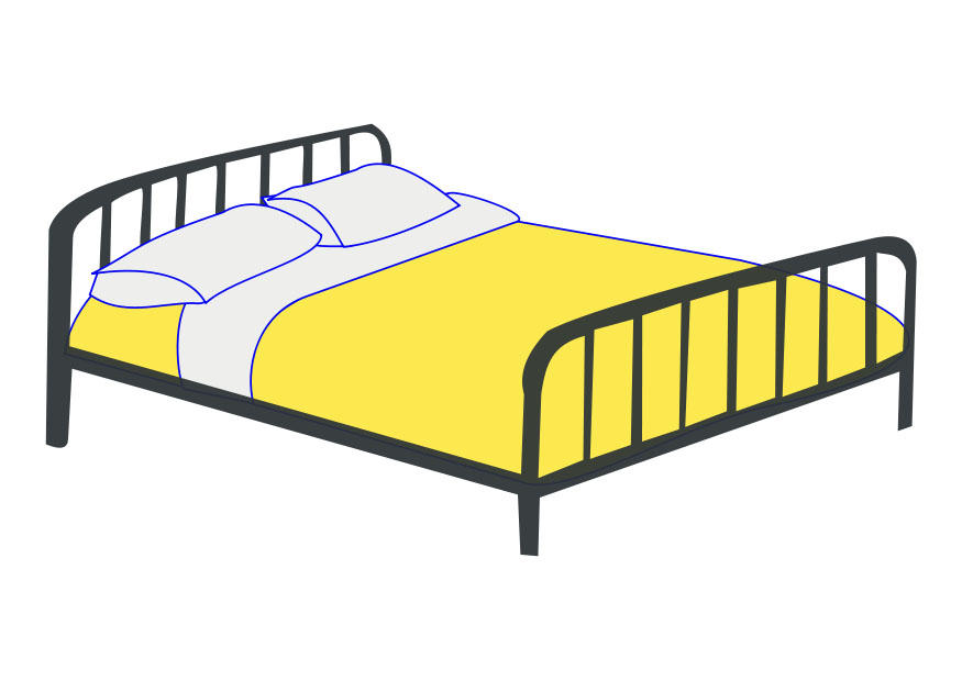 dubbel bed Afbeelding dubbel bed