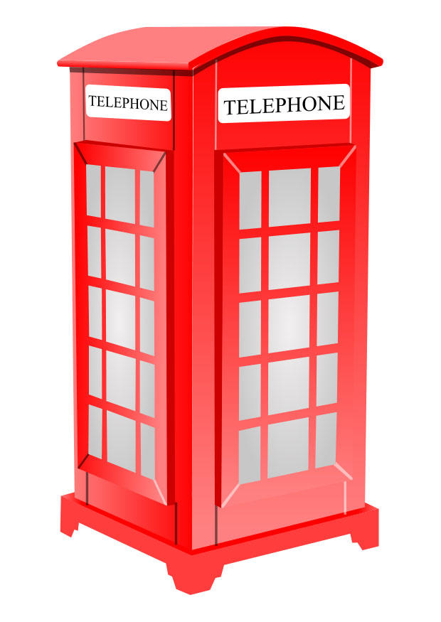 engelse telefooncel Afbeelding engelse telefooncel