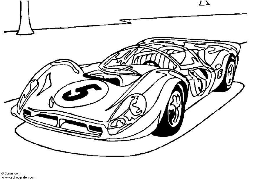 ferrari p-4 Kleurplaat ferrari p-4