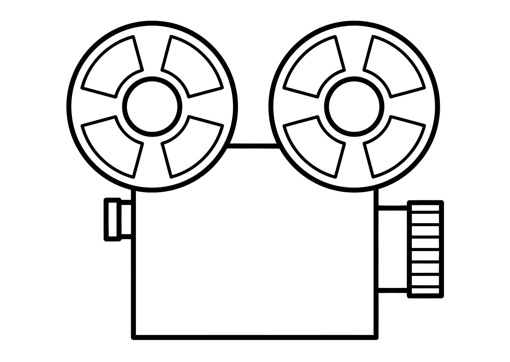 Kleurplaat film