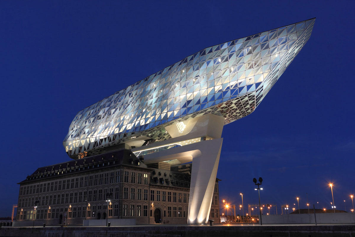 Foto havenhuis - antwerpen