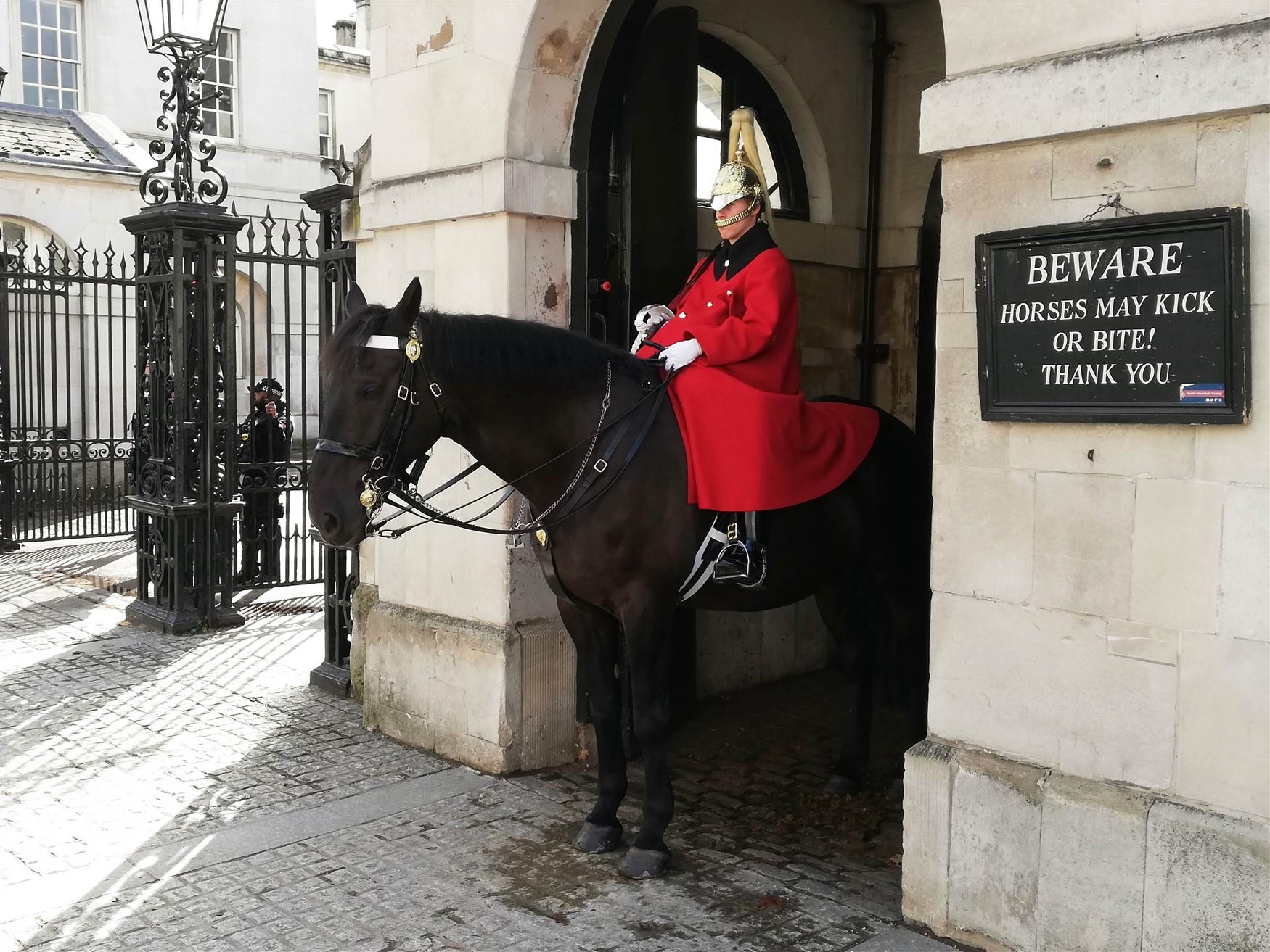 Foto household cavalry london