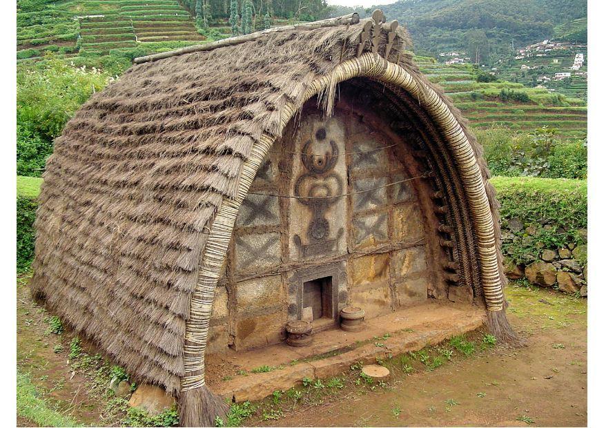 Foto indische hut