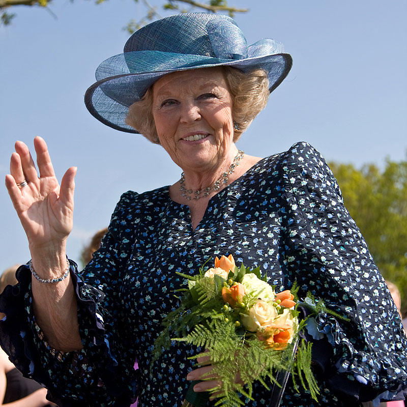 Foto koningin beatrix