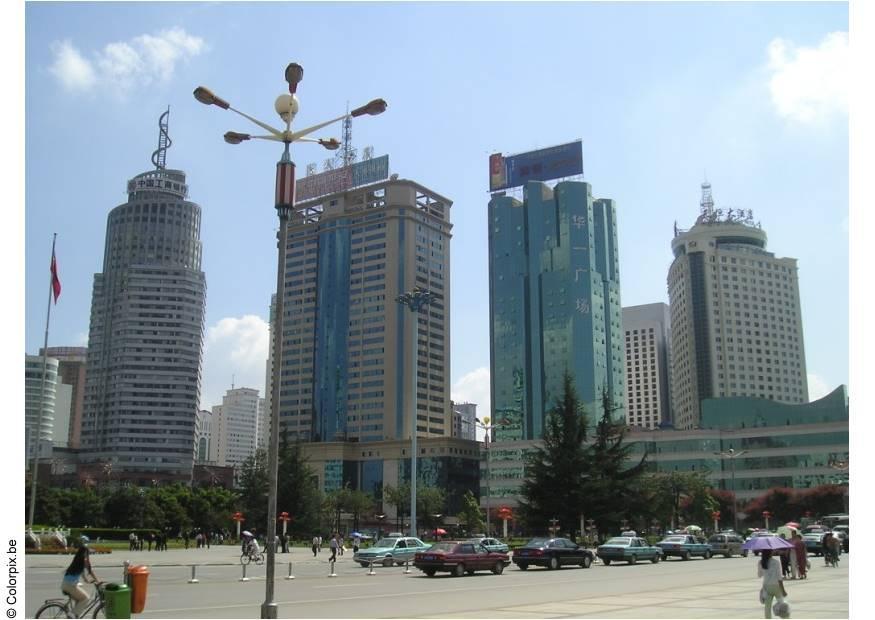 Foto kunming stad