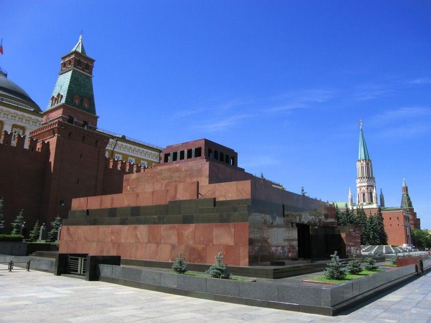 Foto mausoleum lenin - moskou