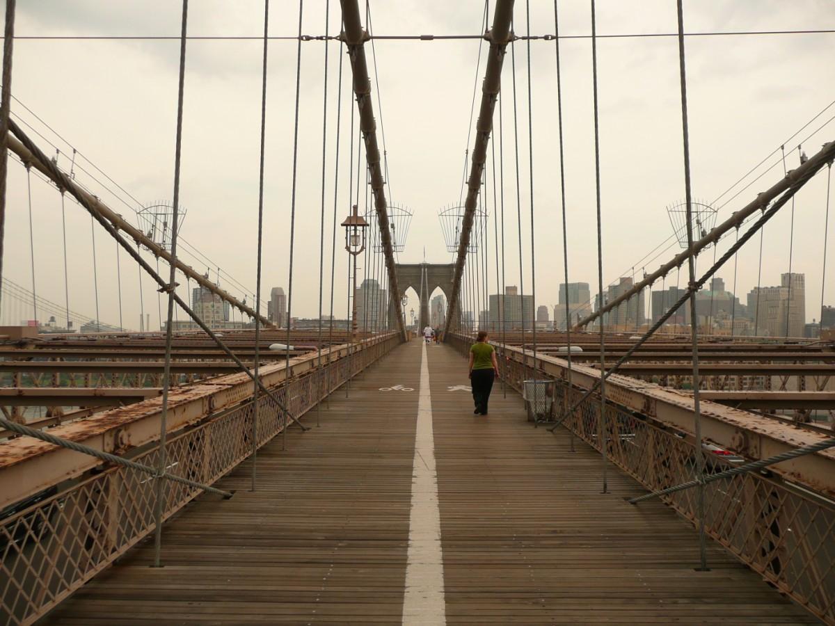 Foto new york - brooklyn bridge 