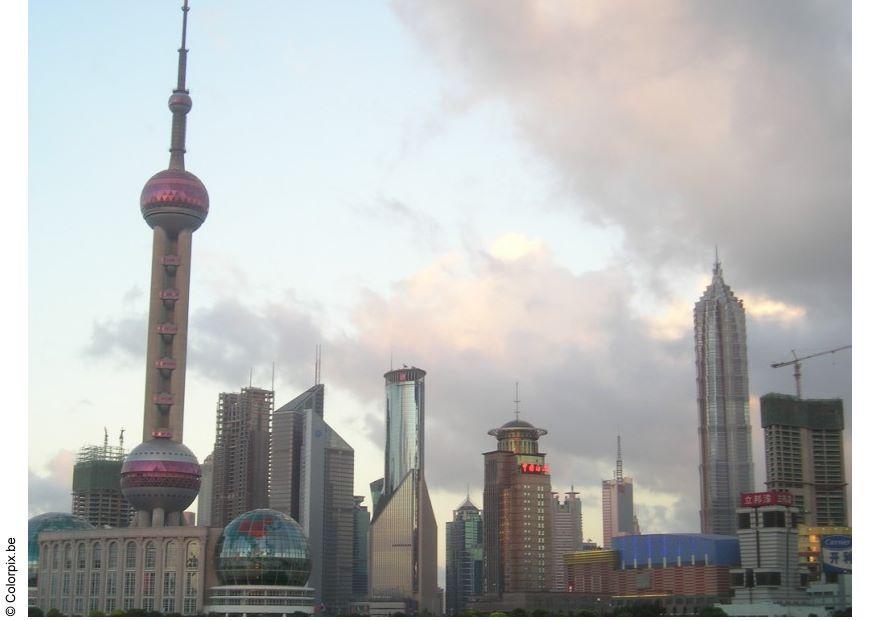 Foto skyline shangai