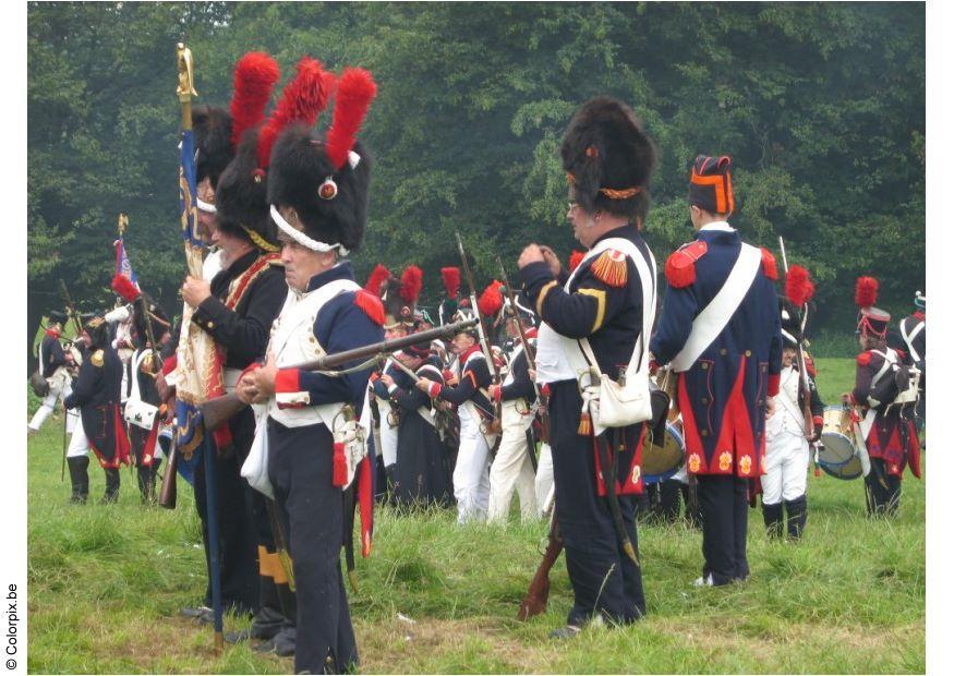Foto slag bij waterloo