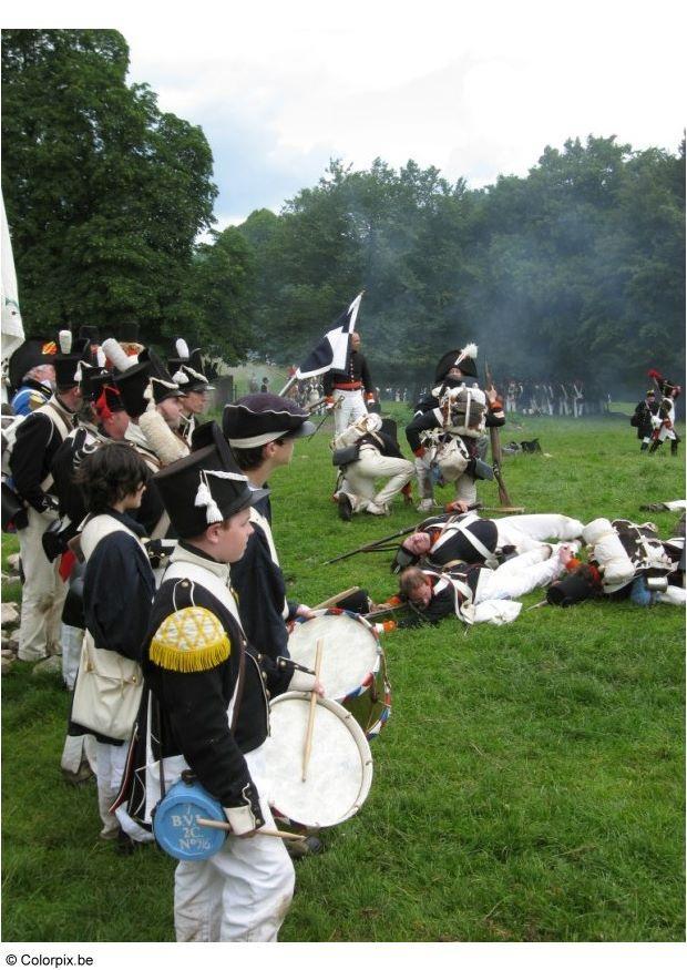 Foto slag bij waterloo