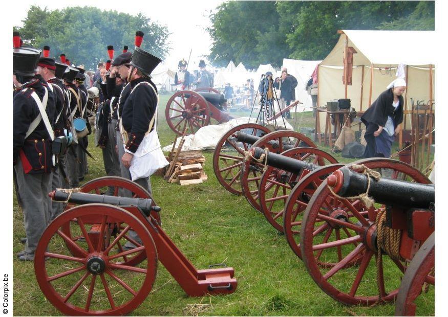 Foto slag bij waterloo