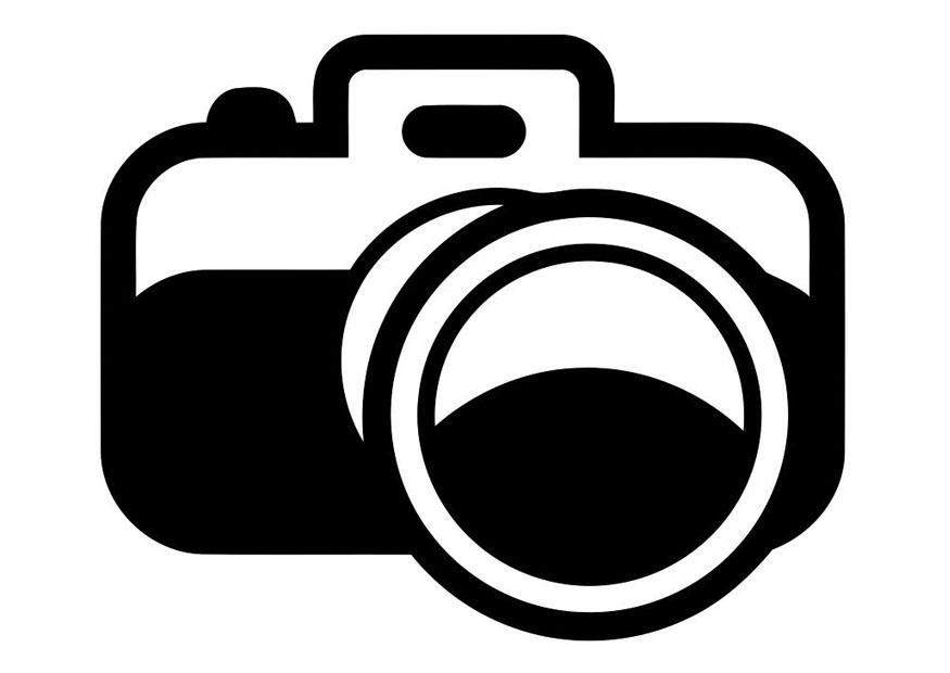 fototoestel Kleurplaat fototoestel