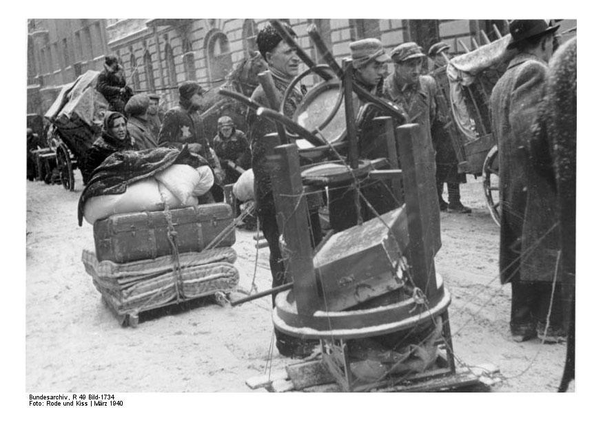 ghetto litzmannstadt - deportatie 2 Foto ghetto litzmannstadt - deportatie 2