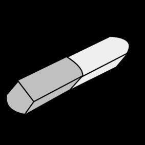 gom Kleurplaat gom
