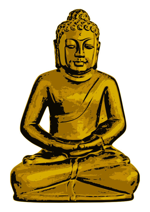 gouden boeddha Afbeelding gouden boeddha