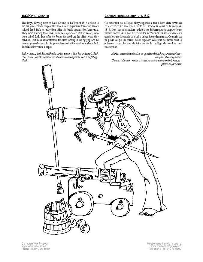 gunner Kleurplaat gunner