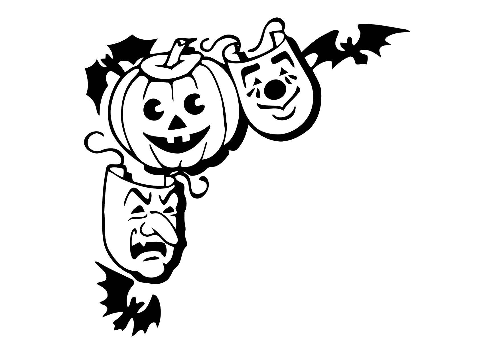 halloween Kleurplaat halloween