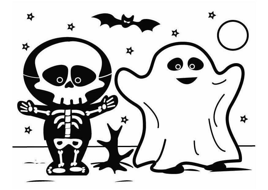 halloween Kleurplaat halloween