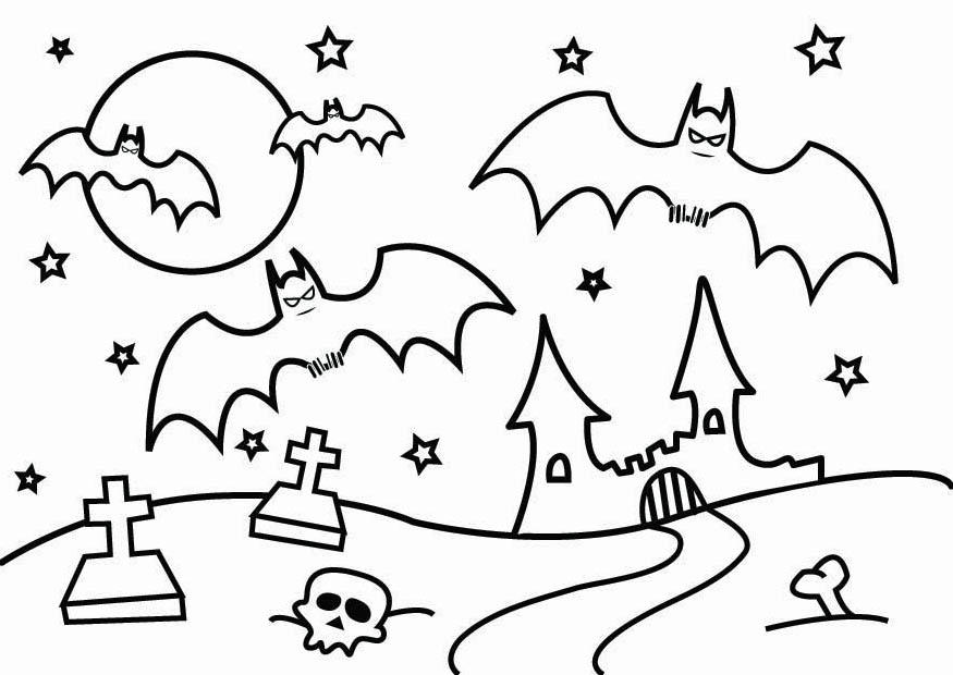 halloween Kleurplaat halloween