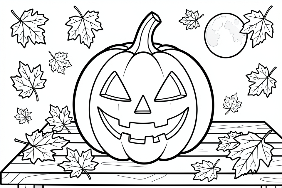 halloween Kleurplaat halloween