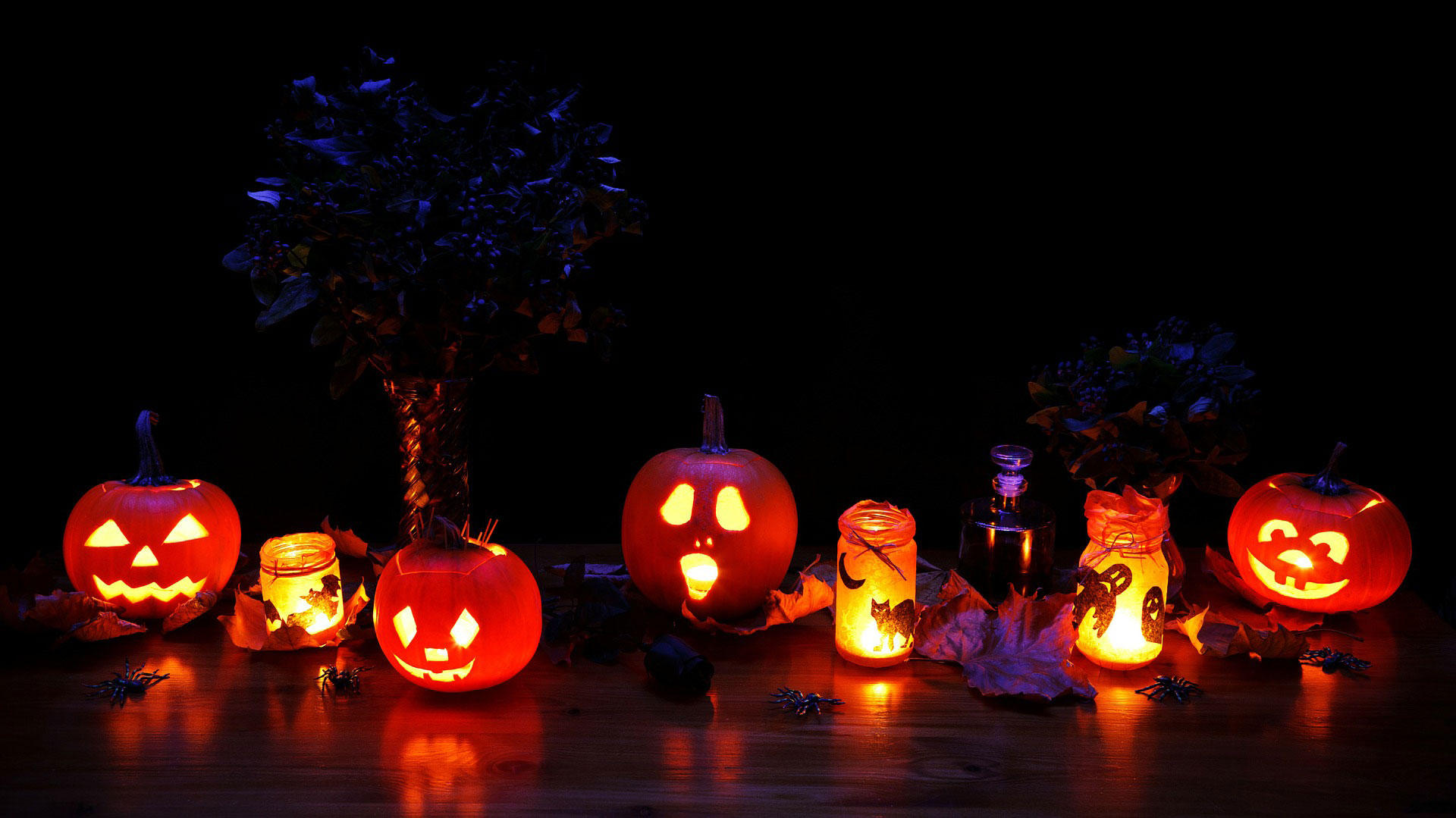 halloween verlichting Foto halloween verlichting