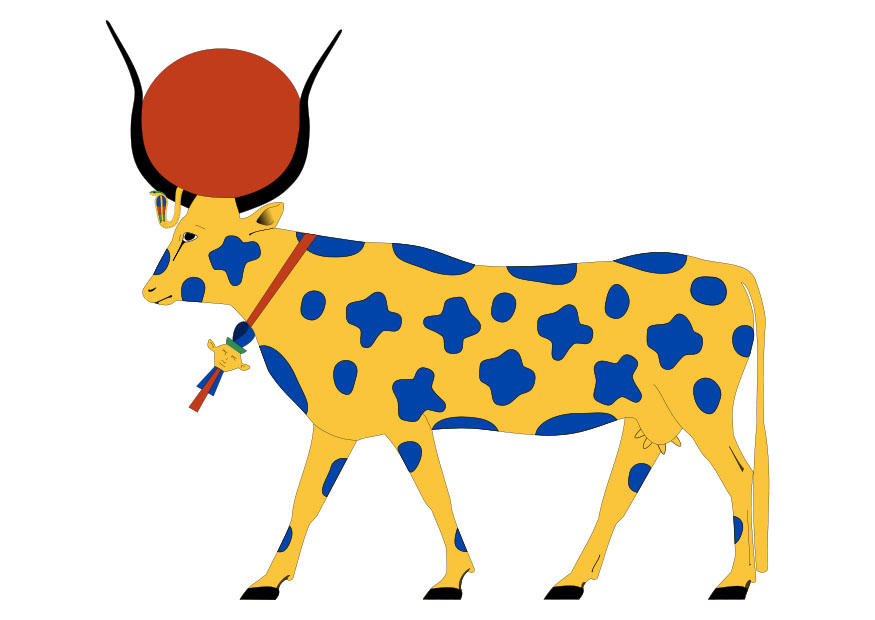 Afbeelding hathor - koe