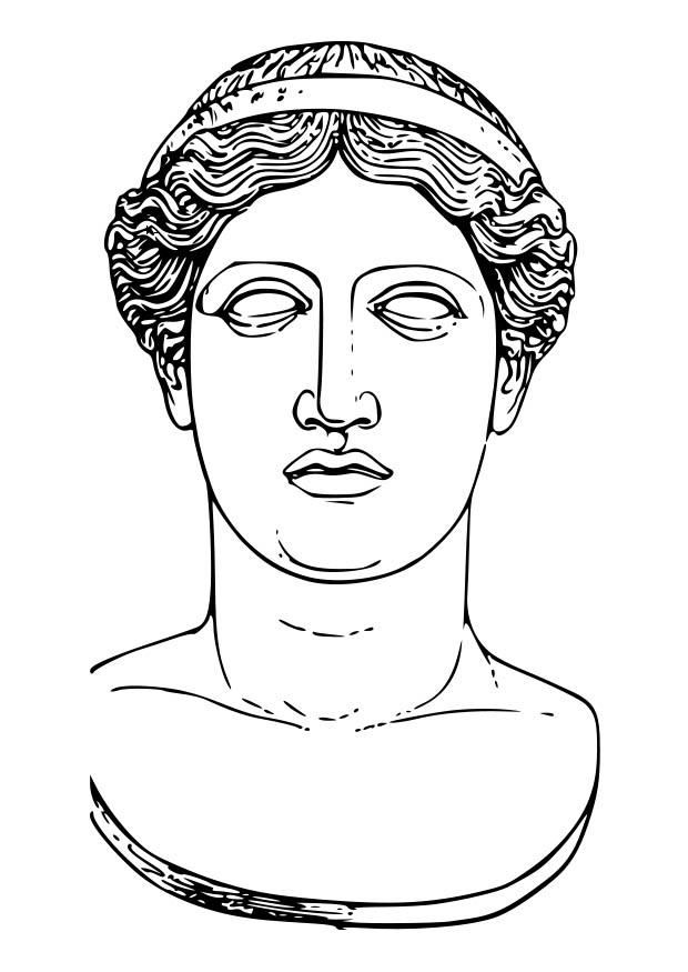 hera Kleurplaat hera