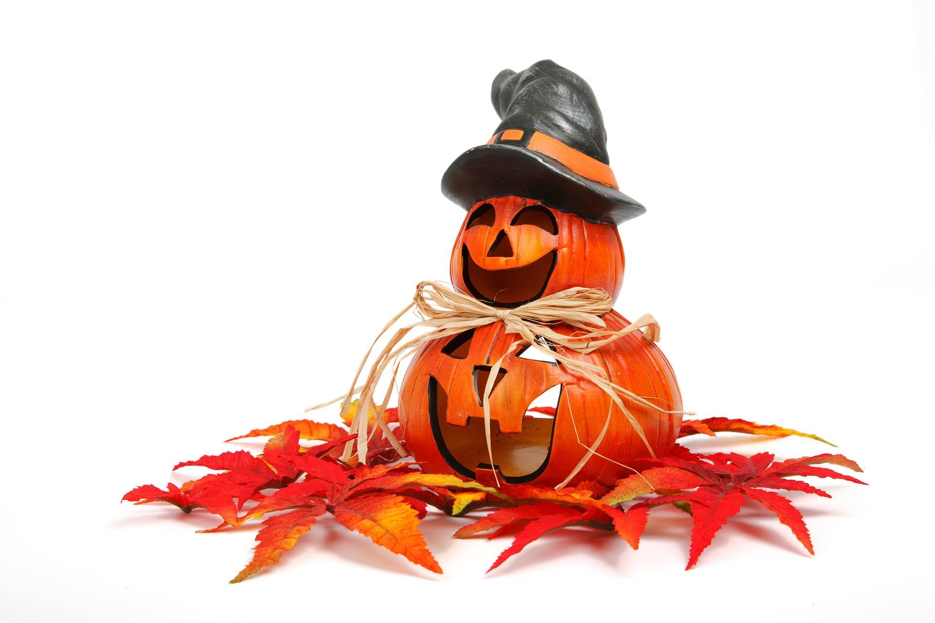 herfst - halloween Kleurplaat herfst - halloween