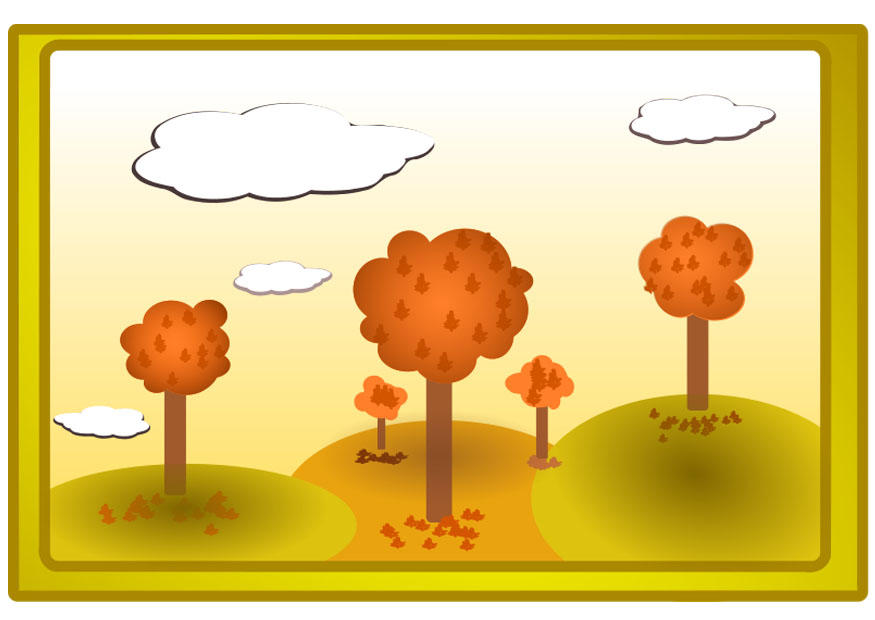 herfstlandschap Afbeelding herfstlandschap