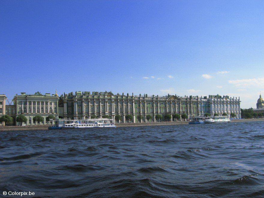 hermitage - winterpaleis Foto hermitage - winterpaleis