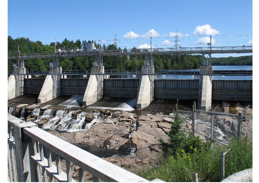 hydro-elektrische centrale Foto hydro-elektrische centrale