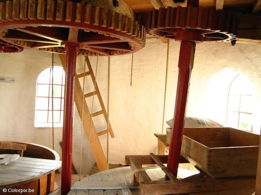 interieur molen Foto interieur molen