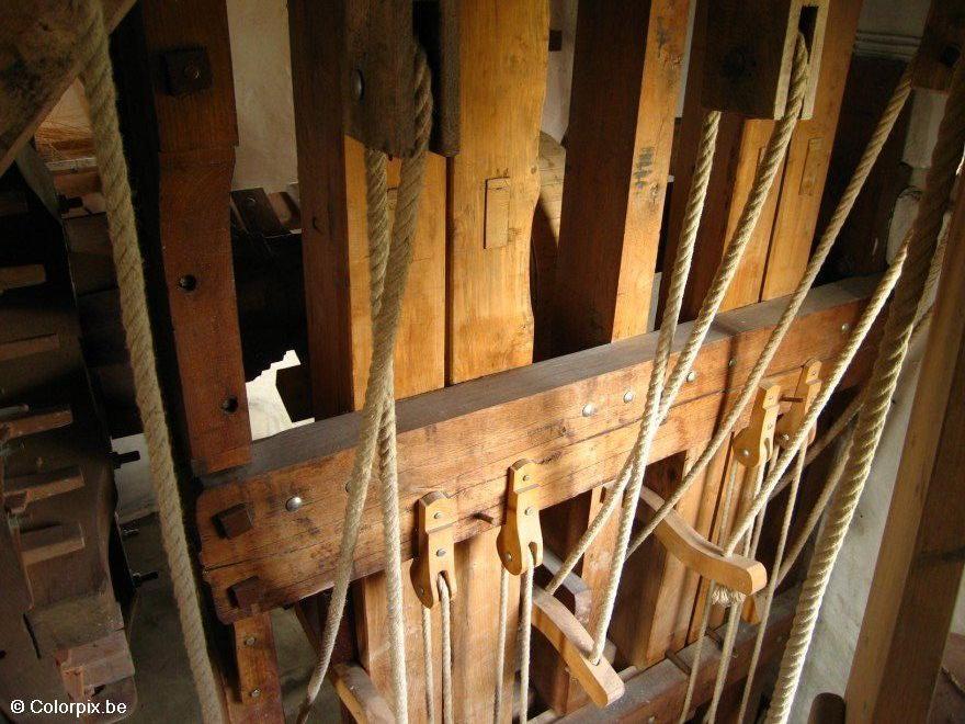 interieur molen - olieslagerij 2 Foto interieur molen - olieslagerij 2