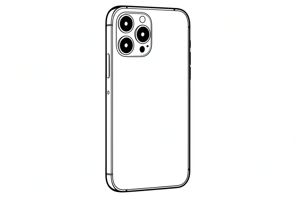 iphone Kleurplaat iphone