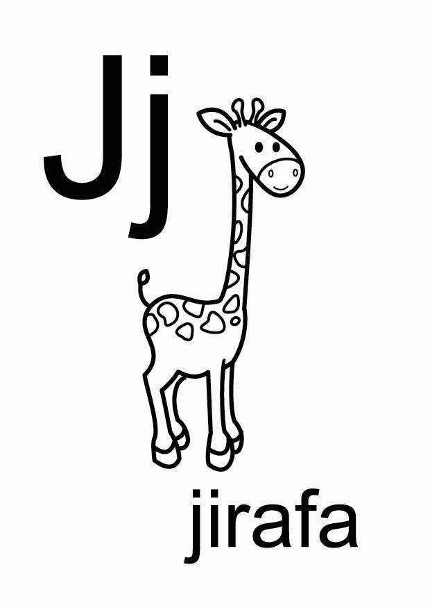 j Kleurplaat j